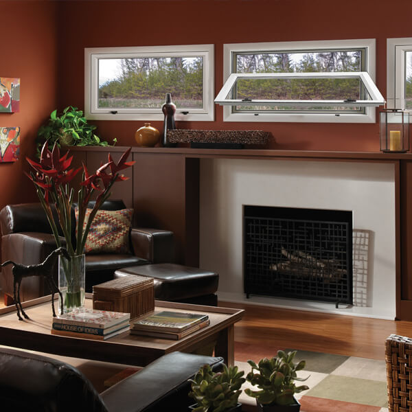 Basement Hopper Windows.