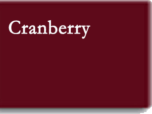Cranberry.